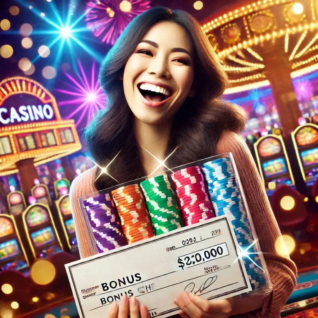 bonus dans les mains de l'homme au BETSSON CASINO