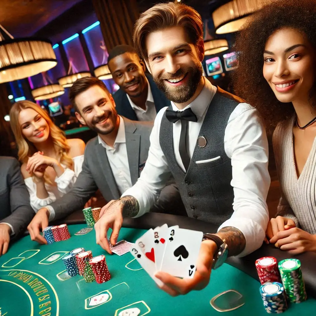 croupier au BETSSON CASINO